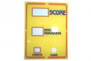P16 yellow Game Over Plate
